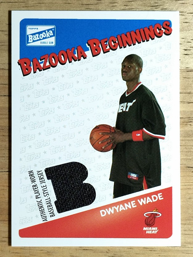 2003-04 Bazooka Beginnings #DW Dwyane Wade