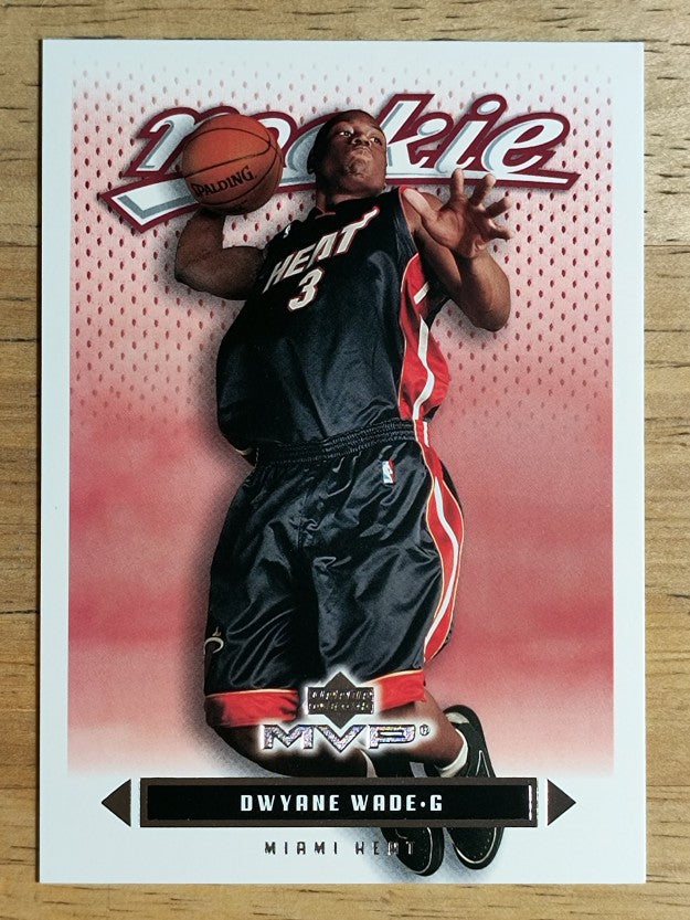 2003-04 Upper Deck MVP #205 Dwyane Wade RC