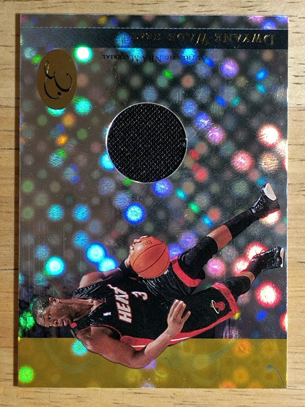 2006-07 Bowman Elevation Power Brokers Relics Gold #RDW Dwyane Wade
