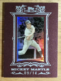 2007 Topps Sterling Framed Burgundy #4 Mickey Mantle