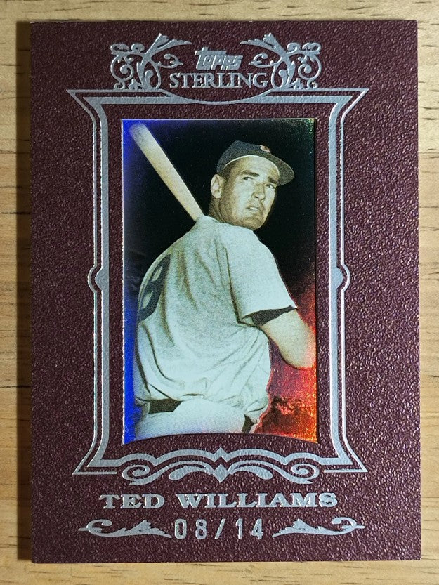 2007 Topps Sterling Framed Burgundy #119 Ted Williams