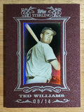2007 Topps Sterling Framed Burgundy #119 Ted Williams