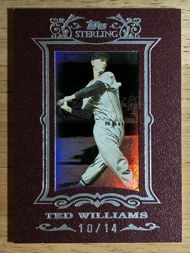 2007 Topps Sterling Framed Burgundy #121 Ted Williams