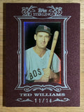 2007 Topps Sterling Framed Burgundy #122 Ted Williams