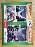 1992 French's #1 Chuck Knoblauch/Jeff Bagwell
