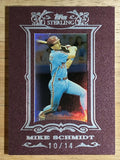 2007 Topps Sterling Framed Burgundy #229 Mike Schmidt