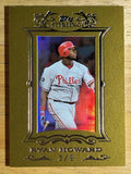 2007 Topps Sterling Framed Gold #138 Ryan Howard