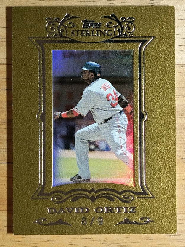 2007 Topps Sterling Framed Gold #159 David Ortiz