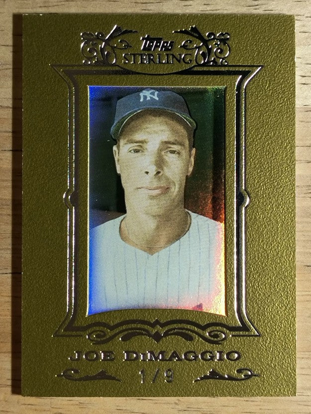 2007 Topps Sterling Framed Gold #251 Joe DiMaggio