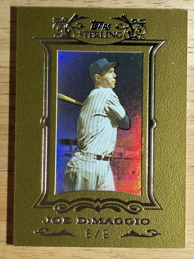 2007 Topps Sterling Framed Gold #252 Joe DiMaggio