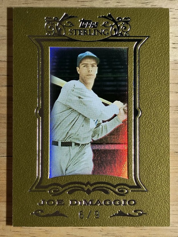 2007 Topps Sterling Framed Gold #254 Joe DiMaggio