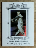 2007 Topps Sterling Framed White Suede #121 Ted Williams