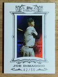 2007 Topps Sterling Framed White Suede #252 Joe DiMaggio