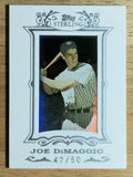 2007 Topps Sterling Framed White Suede #253 Joe DiMaggio