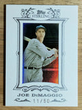 2007 Topps Sterling Framed White Suede #254 Joe DiMaggio