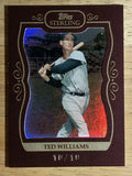 2008 Topps Sterling Framed Burgundy #252 Ted Williams