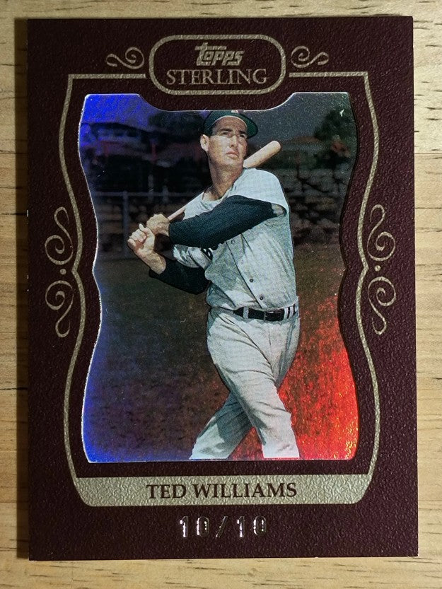 2008 Topps Sterling Framed Burgundy #252 Ted Williams