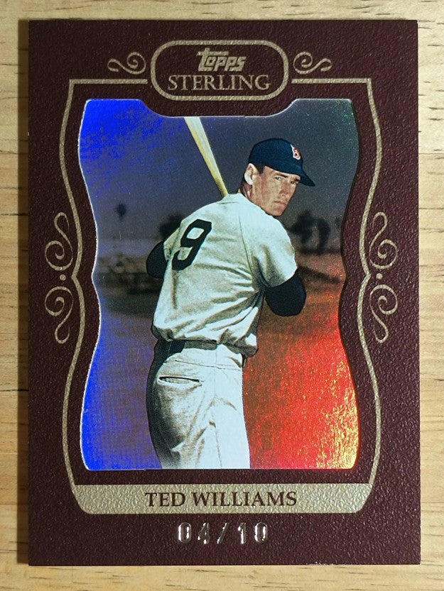 2008 Topps Sterling Framed Burgundy #254 Ted Williams