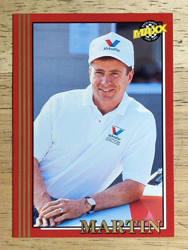 1992 Maxx Red #6 Mark Martin