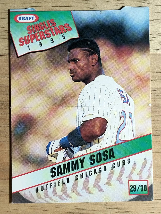 1995 Kraft #29 Sammy Sosa