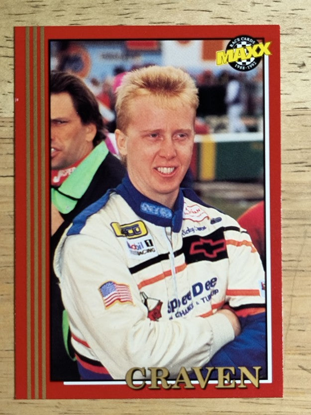 1992 Maxx Red #88 Ricky Craven RC