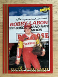 1992 Maxx Red #91 Bobby Labonte/BGN Champ