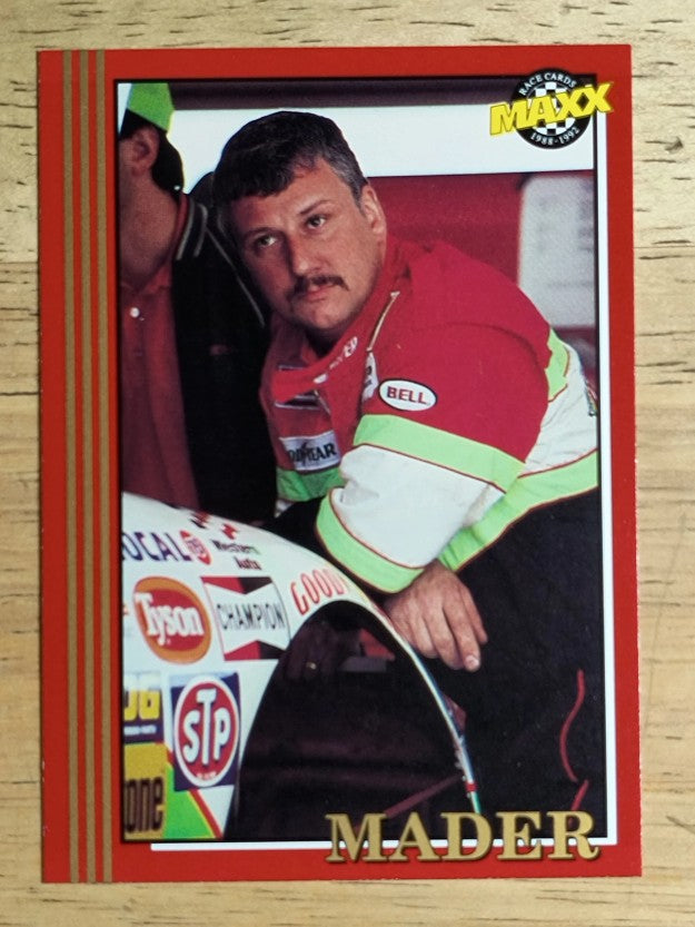 1992 Maxx Red #92 Dave Mader