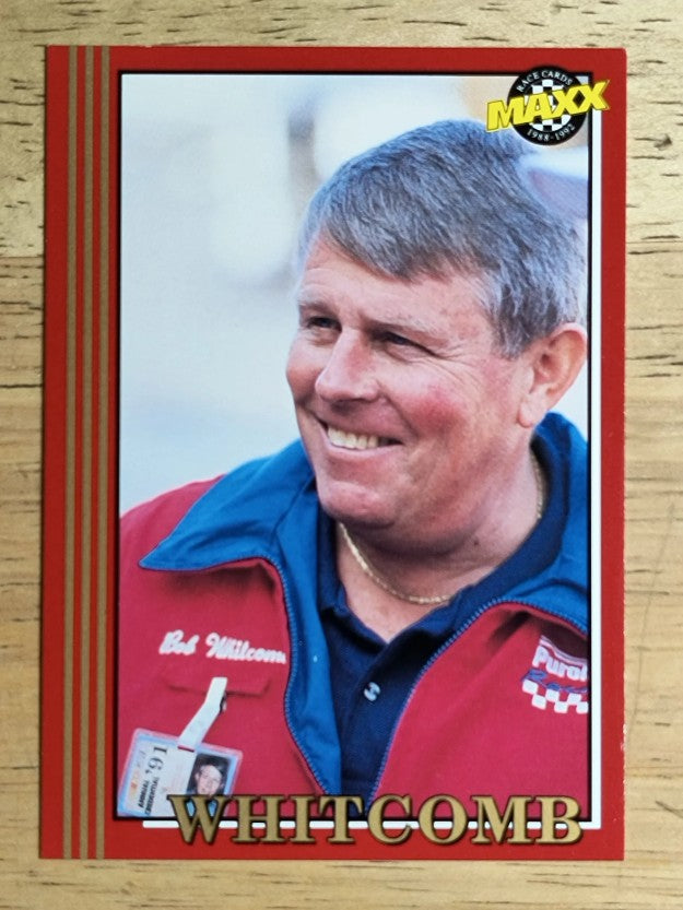 1992 Maxx Red #133 Bob Whitcomb