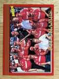 1992 Maxx Red #147 Morgan Shepherd w/Crew/Pit Crew Champs