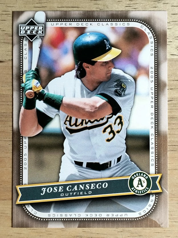 2005 Upper Deck Classics #58 Jose Canseco