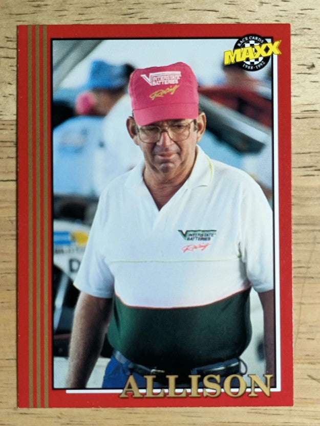 1992 Maxx Red #176 Donnie Allison