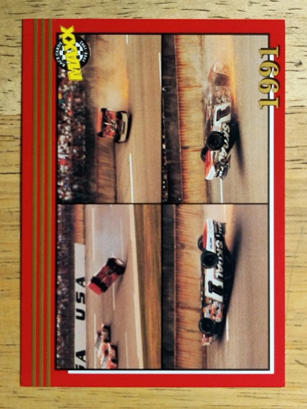 1992 Maxx Red #193 Rick Mast's Car/Memorable Moments