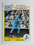 1986 Drake's #14 George Brett CCJ