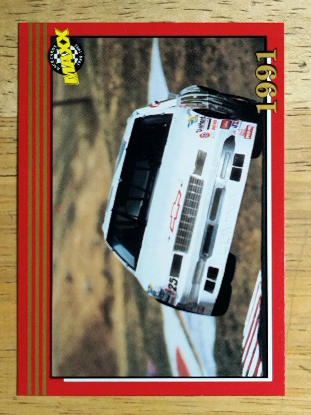 1992 Maxx Red #194 Ken Schrader's Car/Memorable Moments
