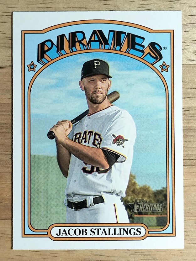 2021 Topps Heritage #352 Jacob Stallings