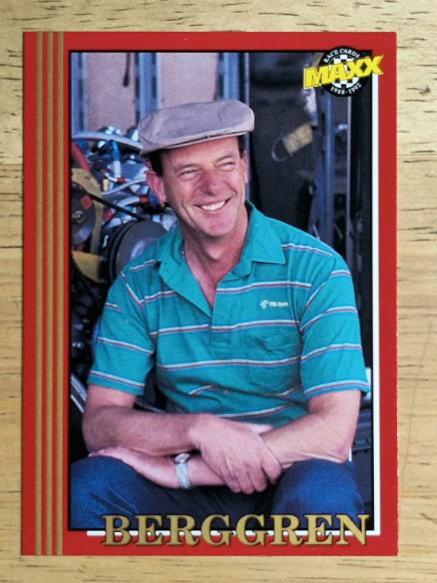 1992 Maxx Red #224 Dick Berggren