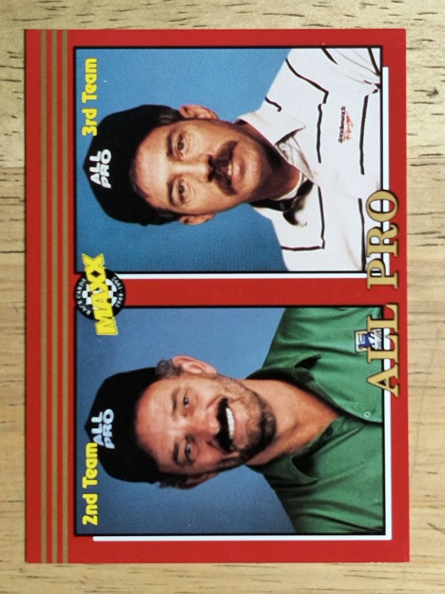 1992 Maxx Red #237 Leo Jackson/Eddie Lanier/All Pro