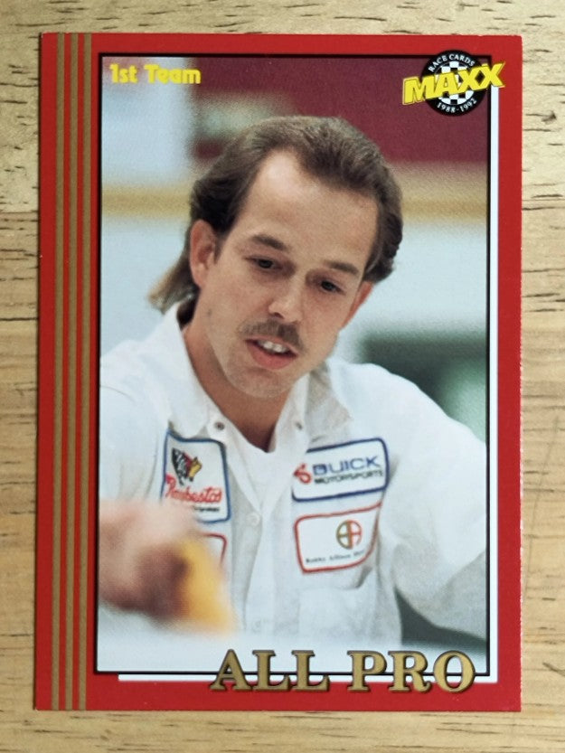 1992 Maxx Red #262 Glen Bobo RC All Pro