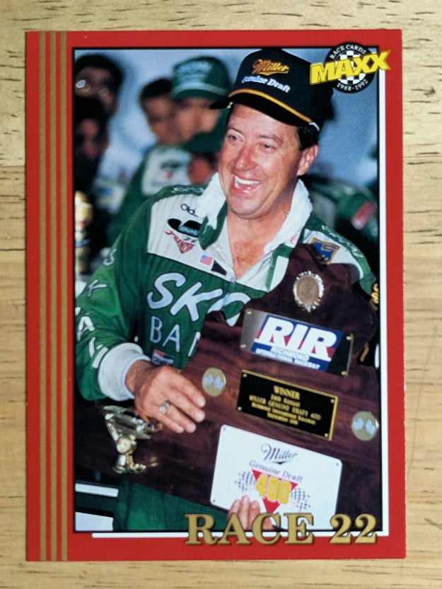 1992 Maxx Red #286 Harry Gant/Year in Review