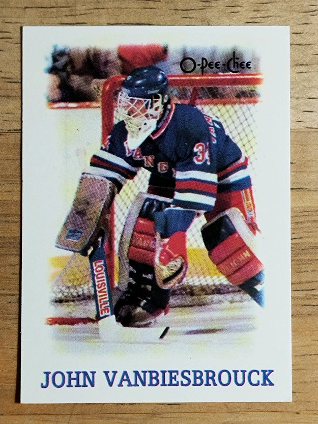 1988-89 O-Pee-Chee Minis #42 John Vanbiesbrouck (NM)