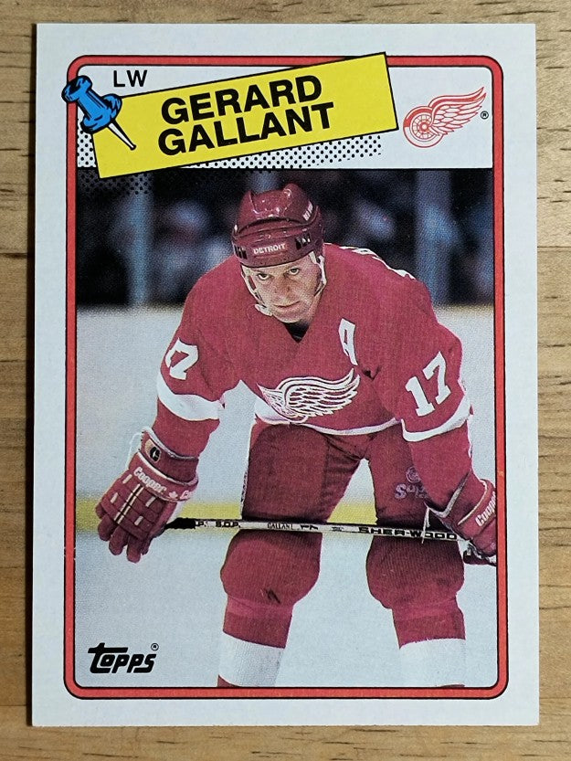 1988-89 Topps #12 Gerard Gallant DP