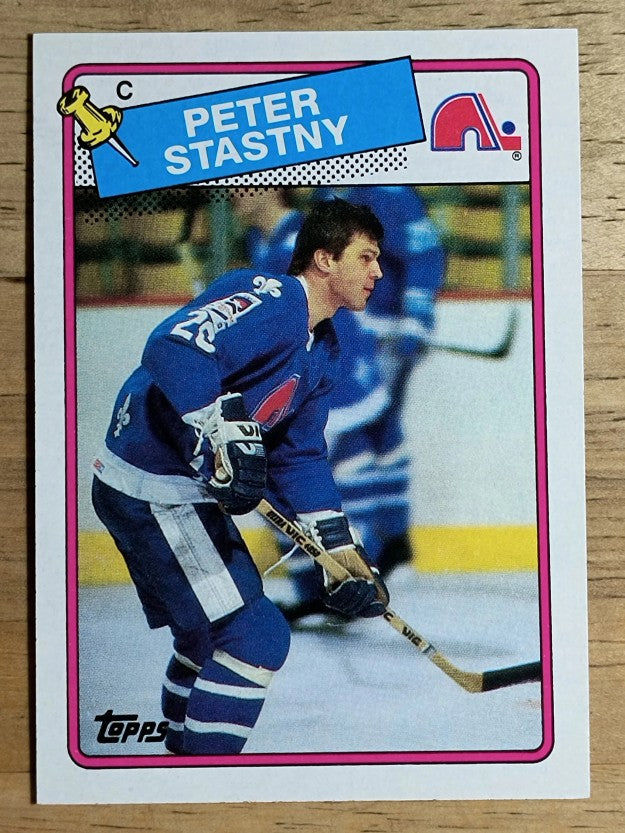 1988-89 Topps #22 Peter Stastny DP
