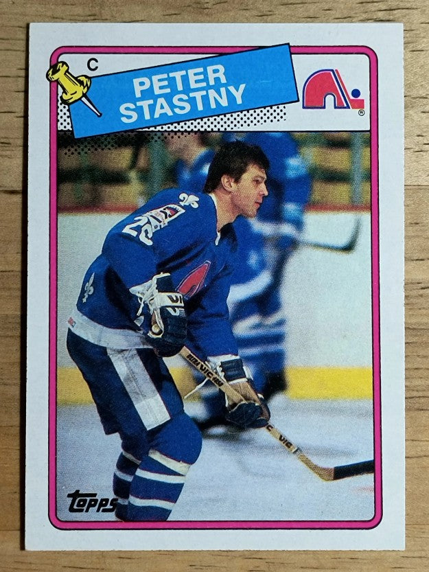 1988-89 Topps #22 Peter Stastny DP