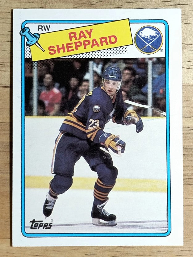 1988-89 Topps #55 Ray Sheppard RC
