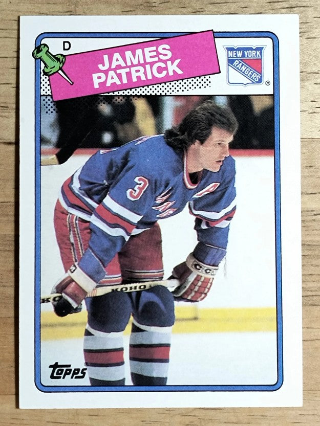 1988-89 Topps #69 James Patrick