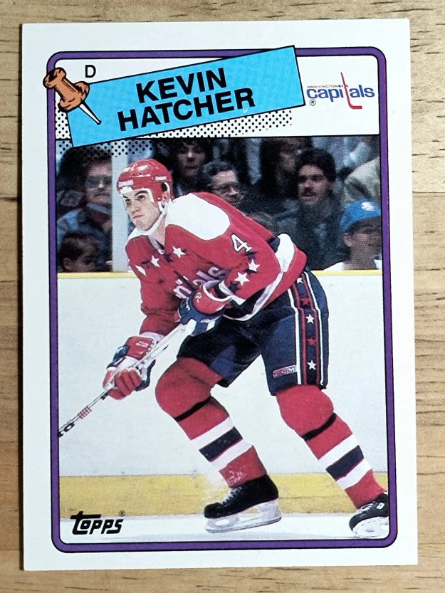 1988-89 Topps #86 Kevin Hatcher DP