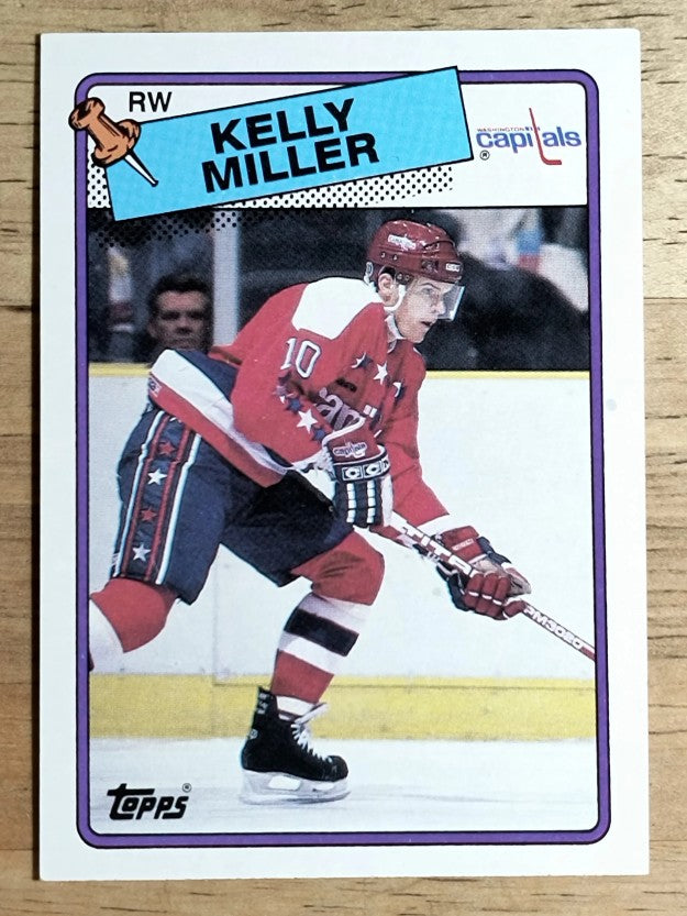 1988-89 Topps #130 Kelly Miller