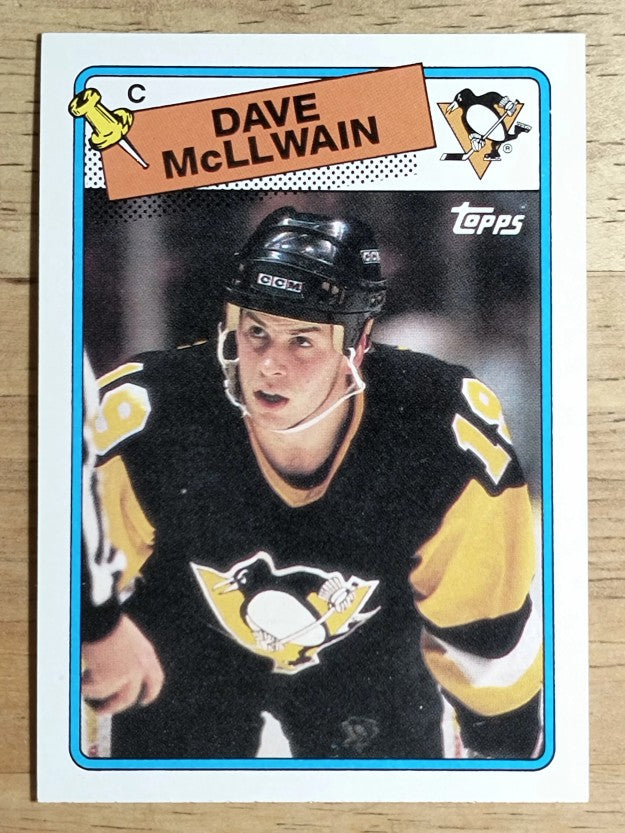 1988-89 Topps #132 Dave McLlwain RC