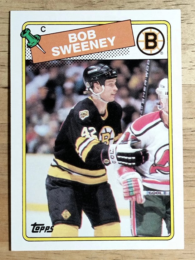 1988-89 Topps #134 Bob Sweeney RC