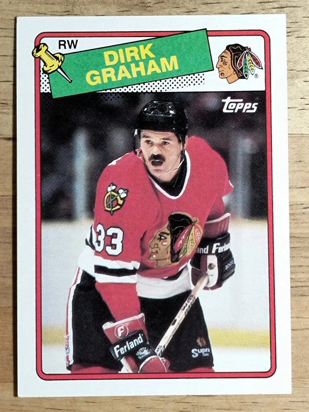 1988-89 Topps #135 Dirk Graham DP